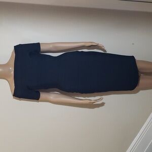 Haute Monde, off the shoulder bandage style midi dress in Black